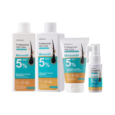 KORMESIC 5% Minoxidil & Keratin Care Kit
