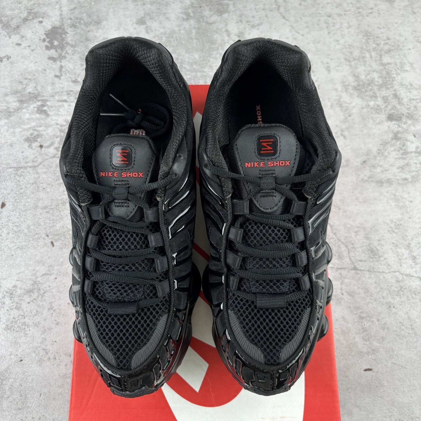 Nike Shox TL 'Black Max Orange' - Image 5