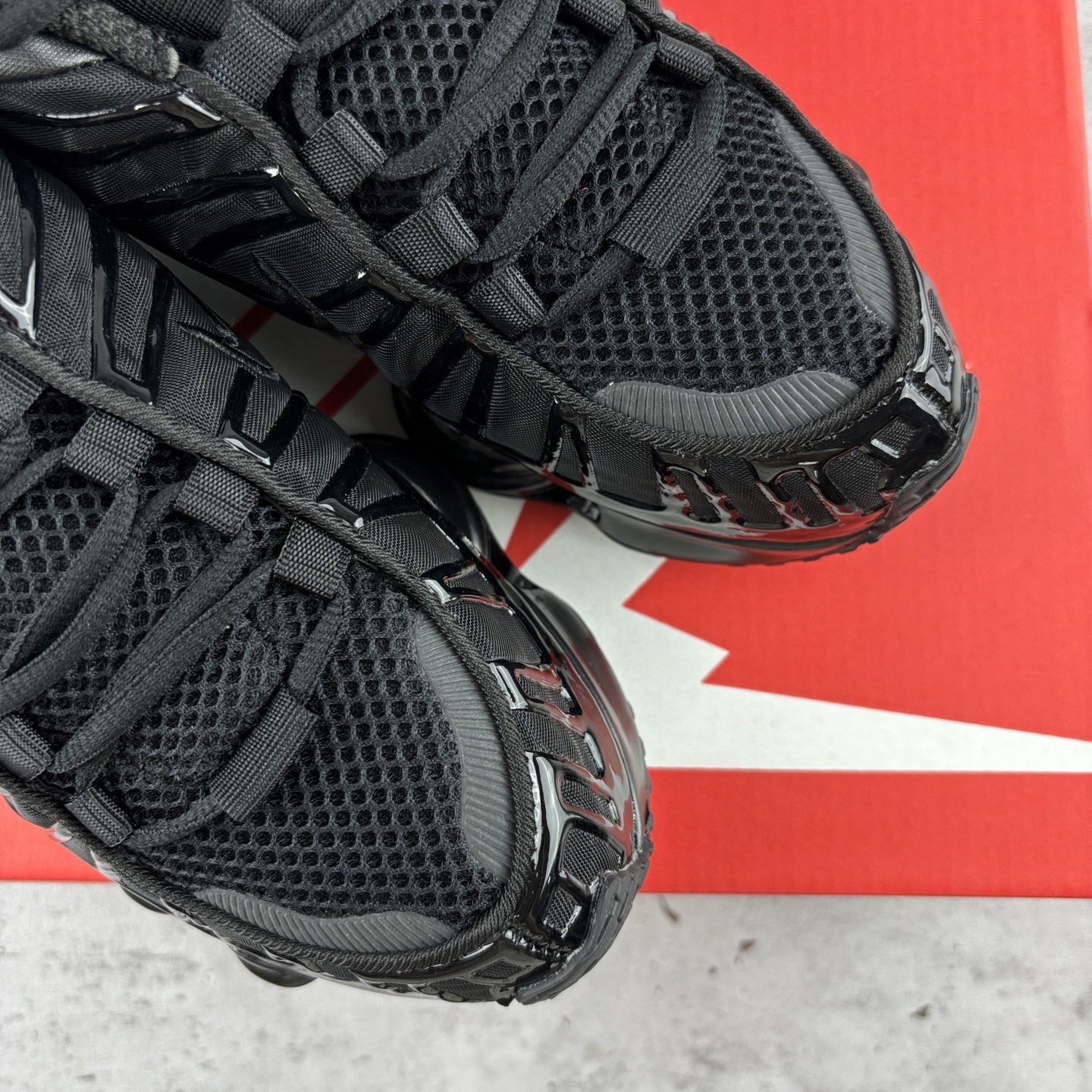 Nike Shox TL 'Black Max Orange' - Image 3